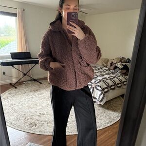 Everly Chocolate Teddy Jacket